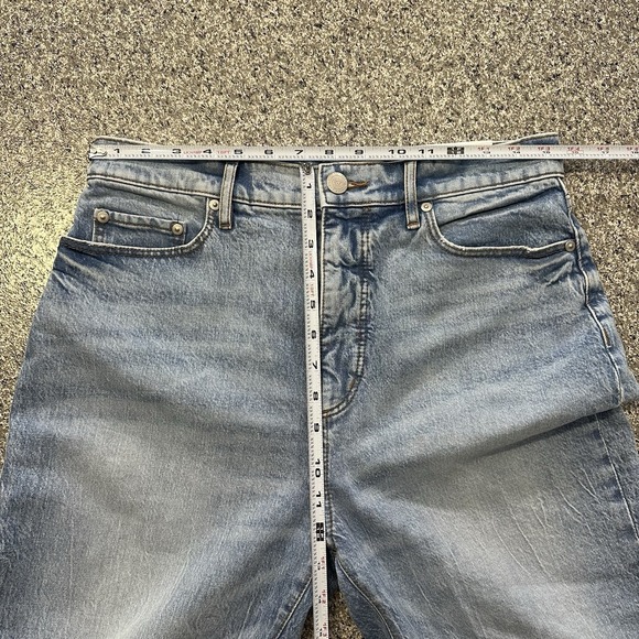 Loft Jeans Womens 6 28x29 High Rise Boyfriend Stretch Relaxed Distressed - Picture 8 of 9